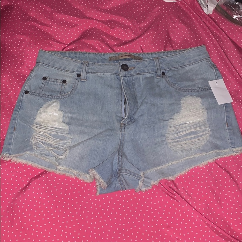 Charlotte Russe Highwaisted Shorts